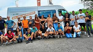 Partnerschaftskomitee Weilheim hat für die Jugendlichen aus der Partnergemeinde Baden in der Bretagne ein spannendes Programm ...