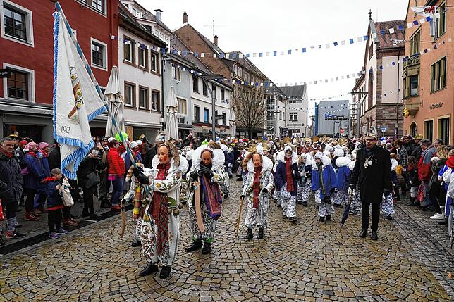 Bild 42: Bilder vom Historischen Umzug am Fasnetmontag in Villingen &ndash; Teil 2