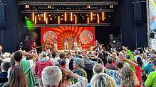 Papi&lsquo;s Pumpels besitzen im Südwesten Deutschlands eine große Fangemeinde. Das macht sich auch am zweitägigen Festival VS zum ...