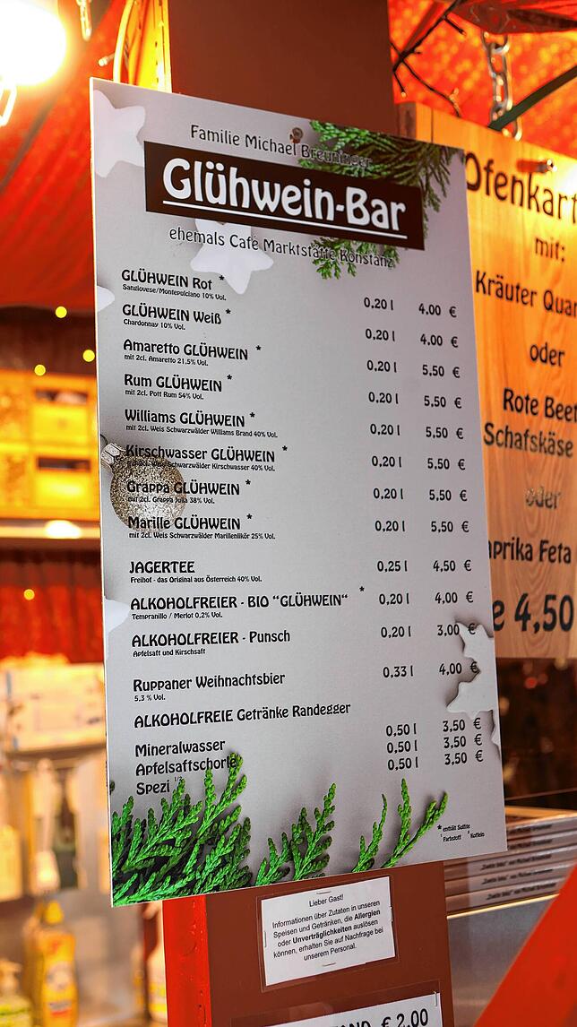 Bild 12: Wo gibt's den günstigsten Glühwein?