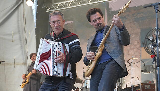 Hubert von Goisern sorgte am Freitag für Stimmung.
