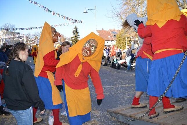 Bild 44: Bilder vom Narrentreffen der Urviecher-Zunft Bad Dürrheim: Großer Festumzug (4)