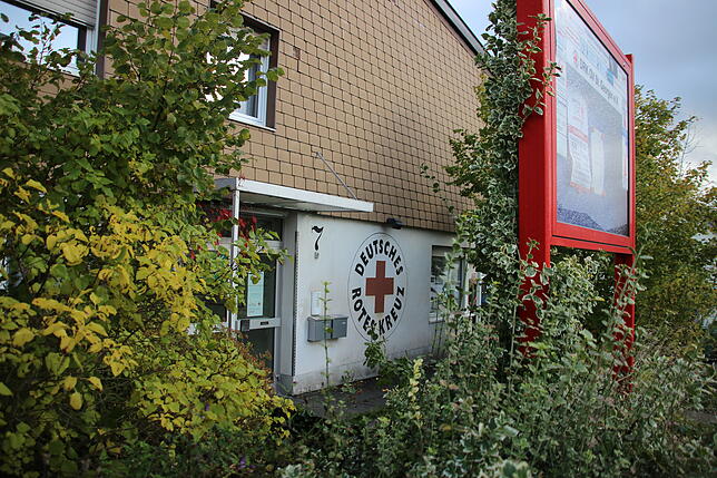 Der Sitz des DRK-Ortsvereins an der Spittelbergstraße in St. Georgen.