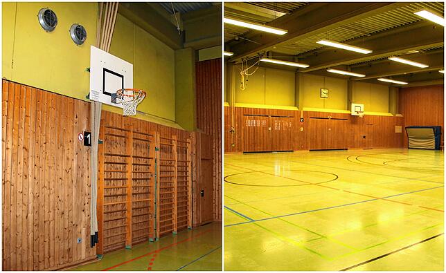 Jürgen Kessler vom Turnverein sieht die jüngere der beiden Sporthallen in der Lehenstraße noch gut genug in Schuss, um zumindest ...