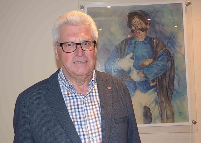 Rolf Reiter, Mitbegründer des Vereins, wurde zum Ehrenmitglied ernannt.