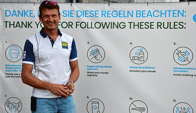 Interboot-Projektleiter Dirk Kreidenweiß freut sich schon auf die Wassersportmesse und hofft auf viele interessierte Besucher auf dem ...