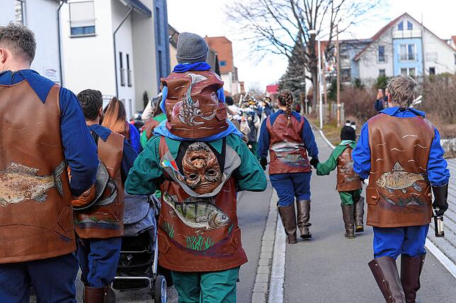 Bild 7: Närrisches Treiben in kleinerem Rahmen am Fischbacher Samstag