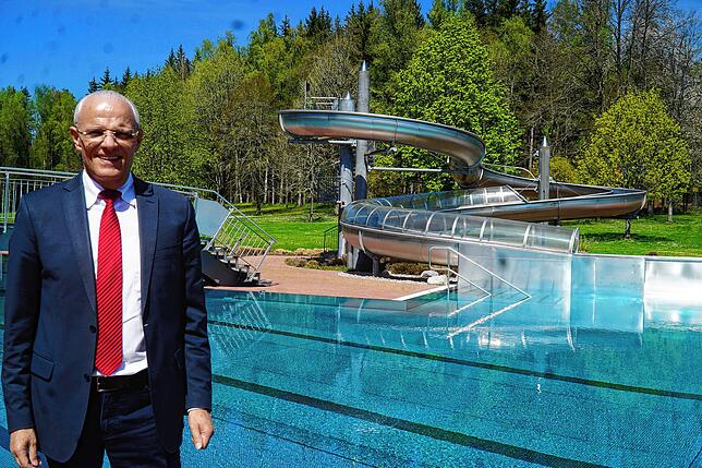 „Ich sehe im Solara so etwas wie ein schönes Aushängeschild“, Bürgermeister Fritz Link plädiert für die Lebensqualität, die ein solch ...