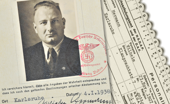 Willi Hermann war nicht nur Mitglied der NSDAP, er beteiligte sich auch maßgeblich an der Ideologisierung der Bevölkerung.