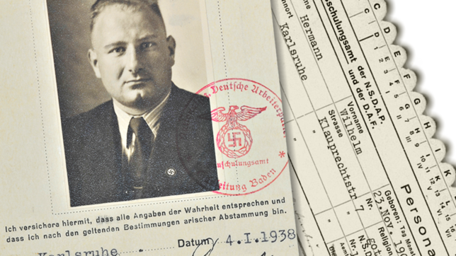 Willi Hermann war nicht nur Mitglied der NSDAP, er beteiligte sich auch maßgeblich an der Ideologisierung der Bevölkerung.