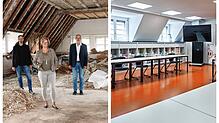 Die Sanierung der Hans-Thoma-Schule war das größte kommunale Einzelbauprojekt in den vergangenen Jahren. Unser Bild zweigt einen ...