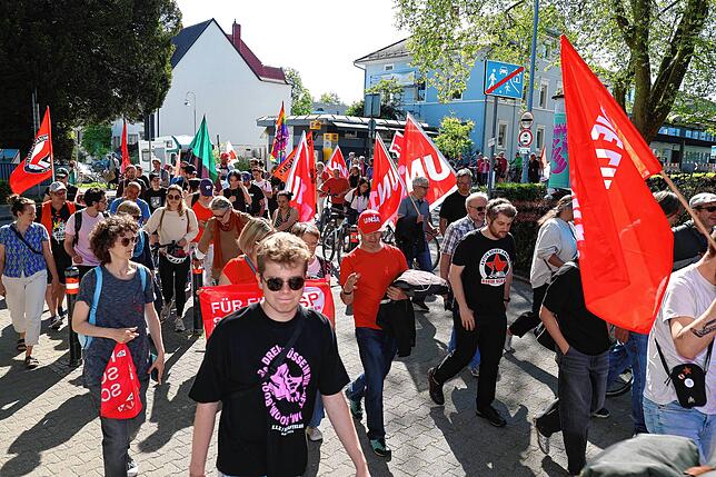 Bild 20: Gemeinsamer Protest am 1. Mai: So gingen Konstanzer und Kreuzlinger auf die Straße