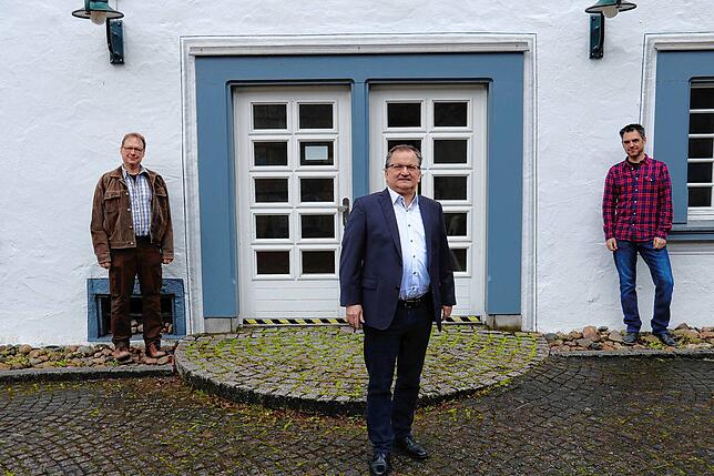 Musikschularbeit im Zeichen der Pandemie. Langsam aber sicher lauge die Situation Schüler wie Lehrkräfte aus, meinen (von links) Peter ...
