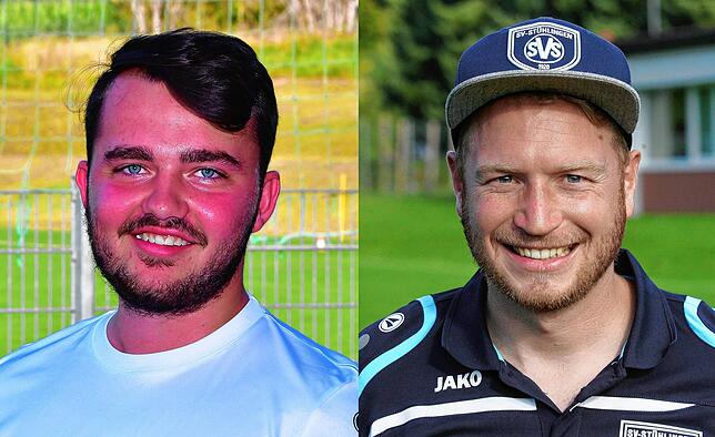 Trainer-Duo: Sylvio Kech (links) und Fabian Spitz trainieren das Team der neuen SG Stühlingen/Weizen in der Kreisliga A, Ost.