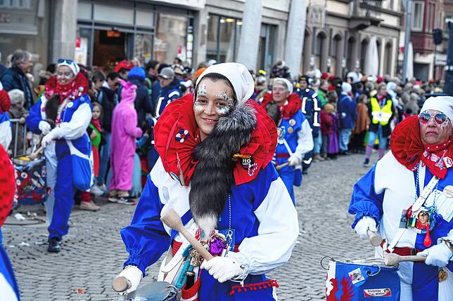 Bild 5: Gänsehautmomente beim Glonki-Umzug am Rosenmontag
