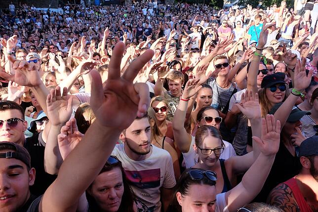 Bild 6: Bilder vom Konzert: Kontra K auf dem Hohentwielfestival
