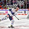 Colby Robak gewann gestern Abend mit den Schwenninger Wild Wings in der Deutschen Eishockey-Liga nach Penaltyschießen in Nürnberg.