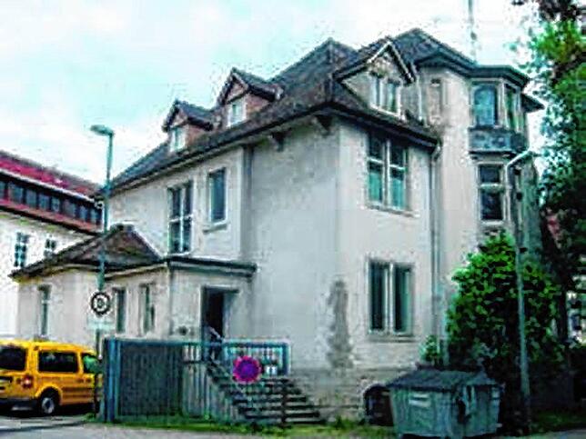 Die Luisenstraße 4 vor der Sanierung.