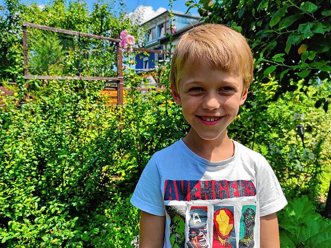 Ole (7) aus Radolfzell.