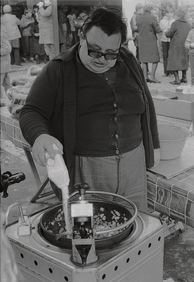 Gebrannte Mandeln gibt es heute noch auf dem Martinimarkt