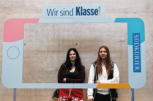 Bild 9: Alle Selfierahmen-Bilder der SÜDKURIER „Klasse!“-Veranstaltung in Singen