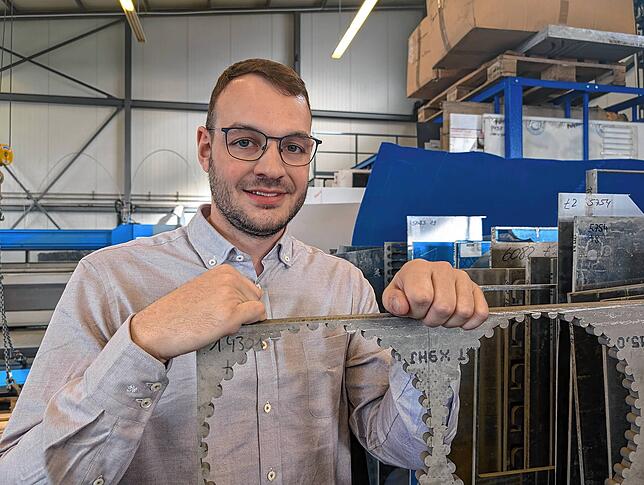 Marius Effinger wird im Juli 2025 Geschäftsführer.