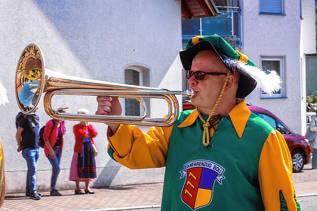 Bild 3: 100 Jahre Musikverein Zoznegg: Bilder vom Jubiläumsumzug