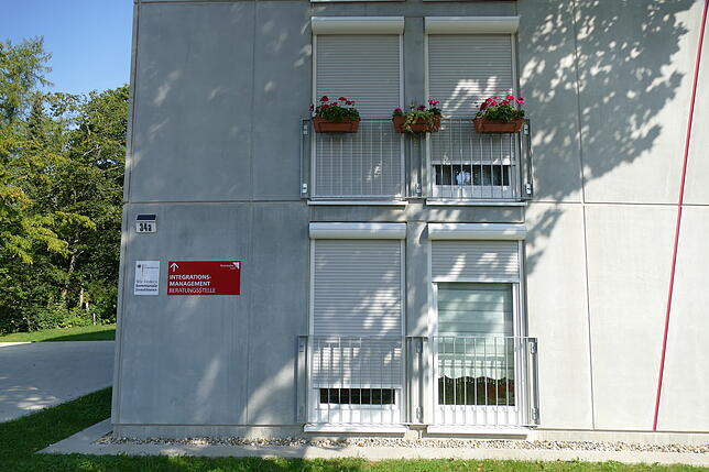 Einladende Adresse: Das Büro für Integrationsmanagement ist in der Werderstraße 34, in dem auch 38 Geflüchtete untergebracht sind.