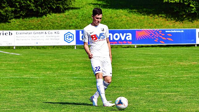 Zwei Treffer: Neuzugang Bruno Golic stellte in der Schlussphase den 3:0-Sieg des FC Erzingen gegen den TuS Efringen-Kirchen sicher.