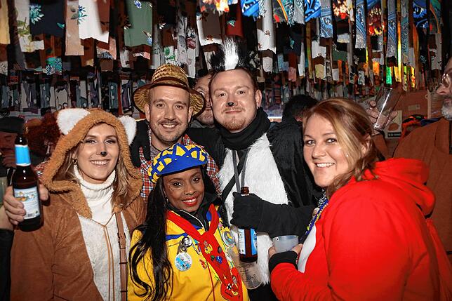 Bild 9: Hier gibt es die besten Bilder vom Fasnachtssamstag in Konstanz 2024 (Teil 1)