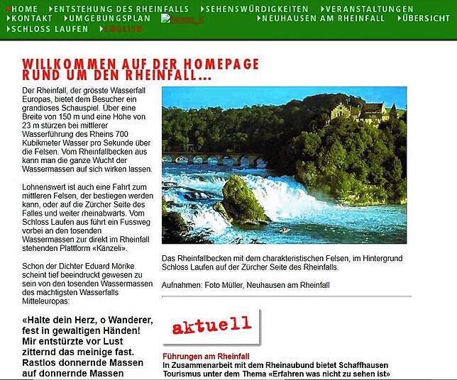 Bild 13: Digitale Zeitreise: So haben sich Webseiten aus der Region in drei Jahrzehnten verändert