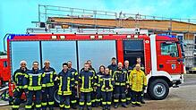 Erfolgreich auch beim bayerischen Leistungsabzeichen – die Feuerwehr Triberg glänzt einmal mehr mit 14 Kameraden in Flachslanden. Bild: ...