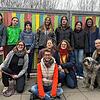 Sie waren beim Schülerprojekt im Tierheim dabei. Hinten: Laura Frank, Maria-Sophie Evers, Raphael Dörflinger, Anjana Biedermann, Emilia ...