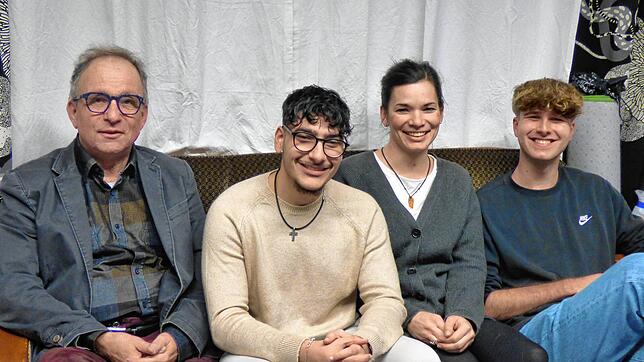 Frieder Tramer, Giuseppe Femia, Maxi Fetsch und Jeremiah Lischka (von links) wollen am 23. Januar das Bündnis „Demokratwiel“ mitbegründen.