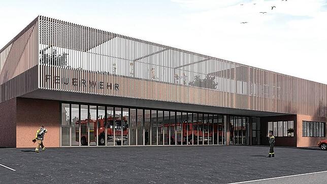 Das im Bau befindliche Feuerwehrgerätehaus Waldshut mit Kita ist das größte Einzelprojekt im Haushaltsplan 2021.
