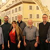 Sie kandidieren bei den Kommunalwahlen am 26. Mai für die SPD Waldshut (von links): Rudolf Schöps, Claudia Hecht, Benjamin Schock, ...