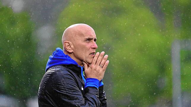 Wolfgang Stolpa, Trainer des SC Markdorf.