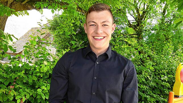 Mit 18 Jahren ist Marius Störk der jüngste Gemeinderat, der in das Gremium in Deggenhausertal gewählt wurde.