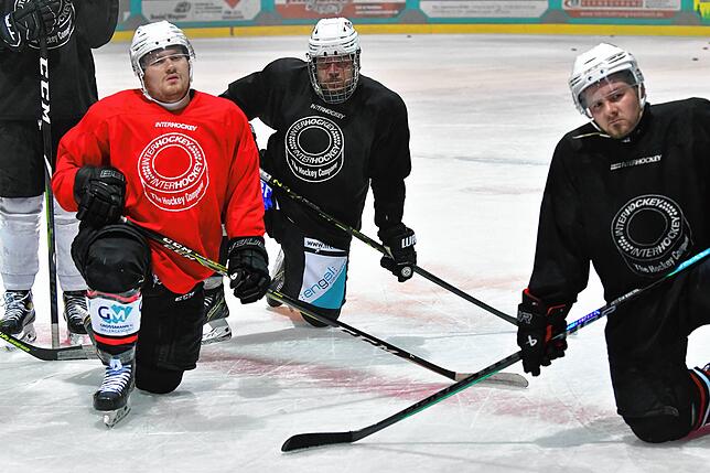 Bild 10: Impressionen aus dem Training beim EHC Herrischried