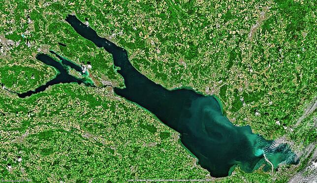 Bild 5: Bodensee im Wandel: Überraschende Veränderungen in neuen Satellitenbildern