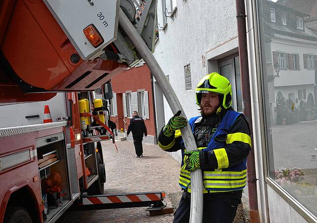 Bild 13: Die besten Bilder der Jahreshauptübung der Freiwilligen Feuerwehr Markdorf – Teil 1