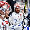 Bei seinem Debüt im Schwenninger Trikot erzielte Brett Pollock (links) gegen Nürnberg auf Anhieb einen Treffer. Nun will er auch beim ...
