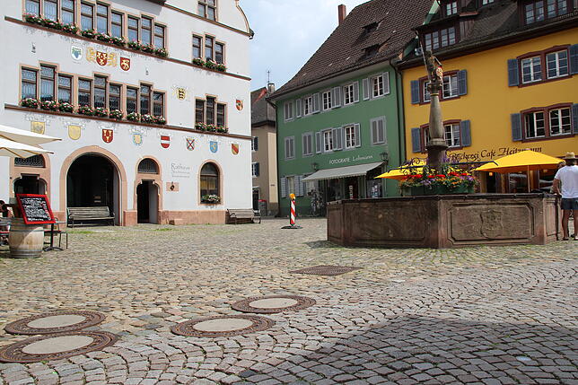 Bild 7: Eine Stadt, deren Idylle dahin ist: Wo sich der Missbrauchsfall in Staufen abspielte
