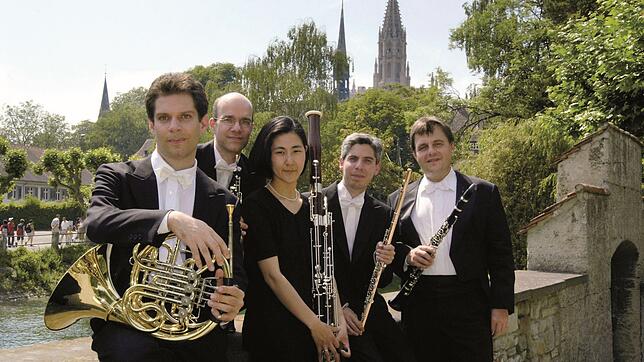 In der Kammermusik ist es von Vorteil, sich gegenseitig gut zu kennen, so wie das Miroir Quintett. Hubert Renner (Horn), Alexander ...