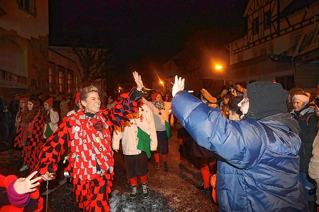Bild 2: Jetzt geht es los! Mit dem Nachtumzug in Gottmadingen: hier gibt´s die Bilder!