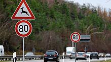 Auf der B33 zwischen Allensbach und Radolfzell gilt derzeit eine Geschwindigkeitsbegrenzung von 80 Stundenkilometern. Zuvor durfte hier ...