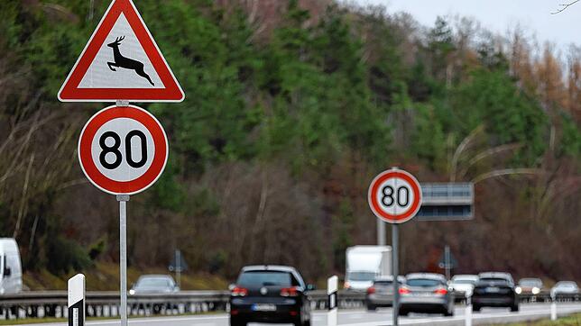Auf der B33 zwischen Allensbach und Radolfzell gilt derzeit eine Geschwindigkeitsbegrenzung von 80 Stundenkilometern. Zuvor durfte hier ...