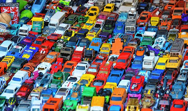Bild 21: Reges Treiben auf dem Flohmarkt in Markdorf