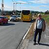 Frank Koch und etliche andere Hegner finden es problematisch, dass an der Konradistraße oft mehrere Autos parken, weil es nun die ...