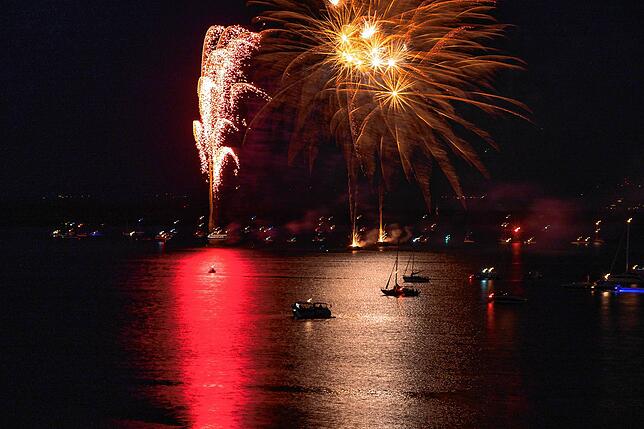 Bild 25: Bilder vom Seehasenfest-Feuerwerk 2022